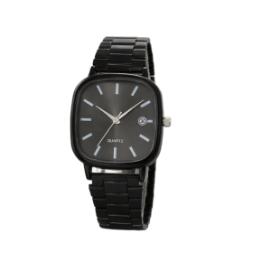 PLLEWY Simple Watches Calendar Square Quartz Watch Creative Quartz Couples Wristwatches Gifts
