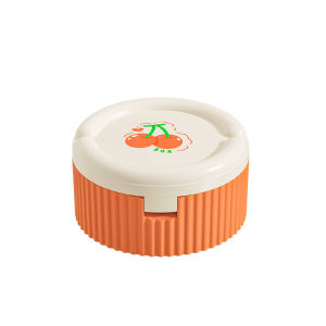 Kotak Obat Kecil Multiguna Dengan Cangkir Air Yang Dapat Dilipat Kotak Obat Portabel Dua-Dalam-Satu