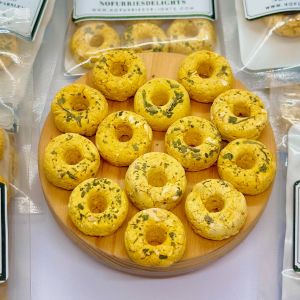 Pumpkin Spiced Donuts | No Furries Delights | Treats for Rabbits Hamsters & Other Small Animals