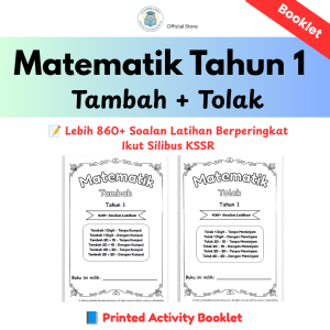 LearnBuddy Year 1 Math Mathematics Addition & Subtraction | Addition & Subtraction Practice | Year 1 Mathematics Practice Book