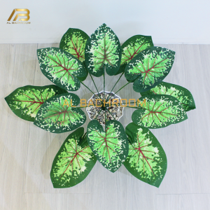 BUNGA PLASTIK KELADI HIJAU B8142 IMITASI