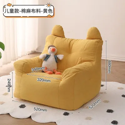 Childrens Sofa Small Sofa Boys and Girls Reading Couch Mini Lazy Cute Cartoon Baby Sofa