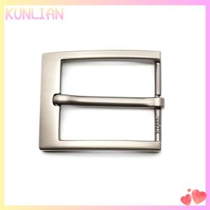 [KUNLIAN] 1Piece 40mm Metal Pin Belt Buckle For Men Waistband Head DIY Leather Crafts Jeans Decor Hardware Accessories