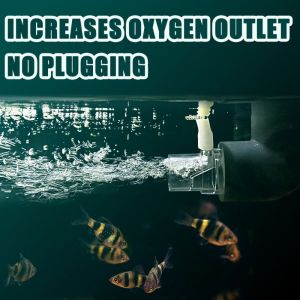 NCNC อะคริลิค เต้าเสียบตัวกรองตู้ปลา ใสสะอาด 16/20/25มม. เพิ่มออกซิเจน ทำความสะอาดได้ง่าย ท่อระบายกรอง หัวออกซิเจนในตู้ปลา อุปกรณ์เสริมตู้ปลา