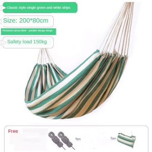 Outdoor comfortable hammock Canvas hammock Swing Camping Hammock duyan Single hammock Swing Bed
