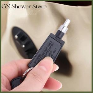 [GN Store] 2Pcs Freezer Refrigerator Door Key Lock Pentagon Keys Part Accessories For Haier