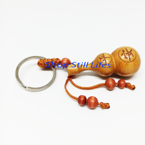 móc khóa hồ lô trường thọ bằng gỗ