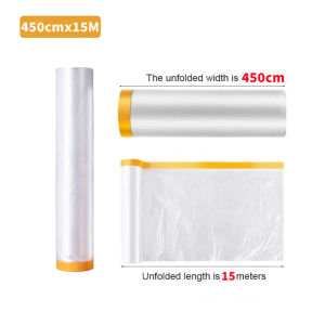Furniture Sofa Dustproof Large Film Plastic Cover Home Protective Bed Cover Besar Plastik Sarung Perabot Katil Tilam 防尘膜