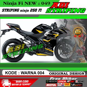 STRIPING NINJA 250FI NEW VARIASI 049