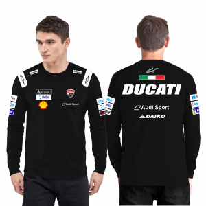 kaos tangan panjang dewasa pria kaos racing  TSHIRT / KAOS / BAJU DUCATI RACING Kaos DUCATI