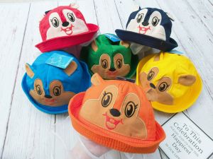 Mũ cho bé có khăn voan cản gió che bụi cho bé sơ sinhNón Có Lưới Che Có Dây Buộc