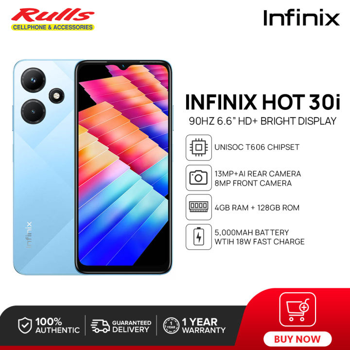 Infinix%20Hot%2030i%20Smartphone%20%7C%204GB+128GB/8GB+128GB%20%7C%20Unisoc%20T606%20%7C%2090Hz%206.6%E2%80%9D%20HD+%20Display%20%7C%205000mAh%20Battery%20%7C%2018W%20Fast%20Charge%20-%20Image%208