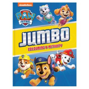 Paw Patrol Jumbo Colouring & Activity Book For Kids With Fun Activities Puzzles & Mazes