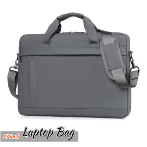 Laptop Bag Briefcase Documents Bag Hand Bag Messenger Bag with Zipper Laptop Pouch for Men 15.6inch