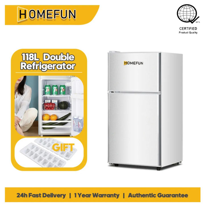 【HOMEFUN】Refrigerator MINI inverter Rerfrigerator With Freezer Save