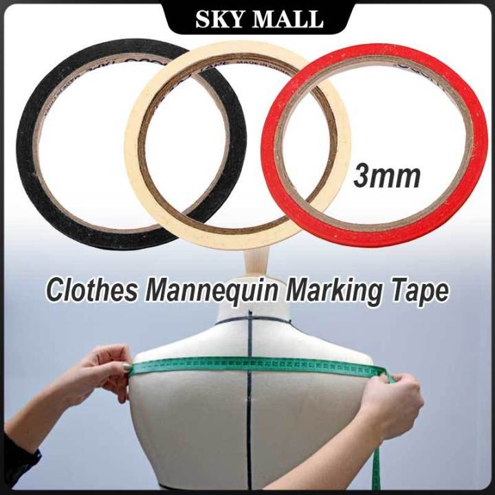 3mmx20m Self-Adhesive Draping Tape Marking Line Hand-tearable Paper ...