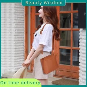 Beauty Wisdom 4PCS Handbag Set Ladies PU Leather Shoulder Bag Four-Piece Picture Mother Bag Single Shoulder Bag Handbag