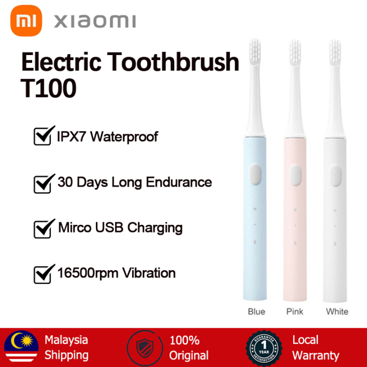 Xiaomi Mi Electric Toothbrush T100 Sonic Electric Tooth Brush USB