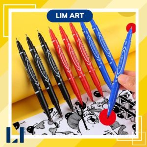 Bút lông dầu 2 đầu không xóa được twin marker bền màu