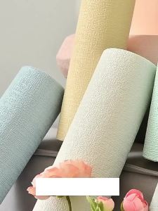 掉灰墙面专用墙纸自粘防水防潮防霉墙贴纸卧室温馨客厅墙围墙壁纸Habuk dari dinding kertas dinding khas pelekat diri kalis air kelembapan pelekat dinding kalis cendawan kertas dinding ruang tamu hangat bilik tidur