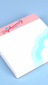 Selves-Adhesive Stick Notes Pad Writing Pad Selves-Stick Note Pad Removable Stick Memo Pad Simple Design Memo Notepads