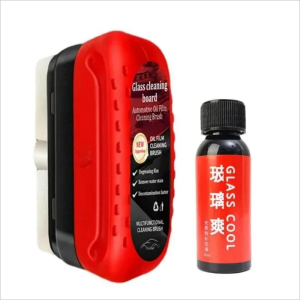 【WOKEN】New 3pcs High-Efficiency Car Oil Film Cleaning Brush Surfactant Glass Cleaning Wax Front Windshield Polishing Care Maintenance Brush Car Cleaning Tool