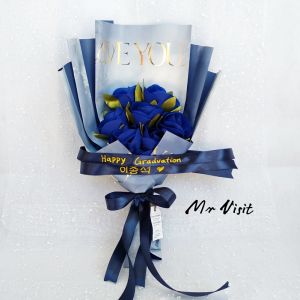 Mr. Visit / PROMO Buket Bunga Wisuda / Buket Bunga Unik / Hadiah Wisuda murah / Hadiah Ulangtahun murah