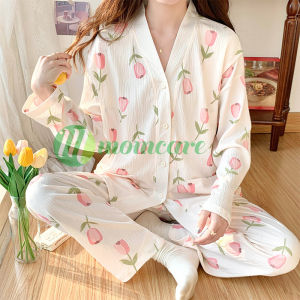 Pijama bầu Xô Nhật thô đũi cực mát XN55 - Pijama sau sinh cho con bú ti mùa hè thu đông - Đồ bộ bầu và sau sinh thời trang