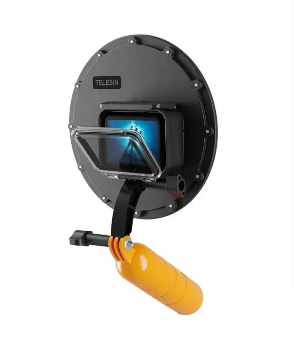 TELESIN Dome Port for GoPro Hero Black and Hero 10, 11