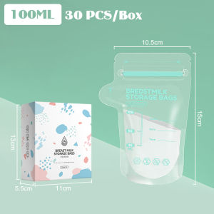 [SG Stock] 80-250ML Breast Milk Storage Bag Disposable Milk Bag Breast Milk Preservation Bag Frozen Milk Storage Bag