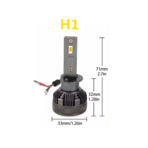 (2PC)ไฟหน้ารถยนต์ LED H4 H11 H1 H7 9005 9006 ซุปเปอร์สว่าง 120W 18000LM แสงขาว 6500K หลอดไฟรถยนต์ ชุดไฟหน้ารถ
