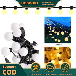 【HOSPORT】Decorative G50 LED Globe Bulb for Garden Patio Yard Festival Fairy String Light