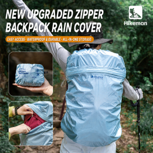 Outdoor Camping Backpack Rain Cover Tear Resistant Full Coverage Dustproof Waterproof Protective Cover for Hiking
