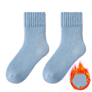 Hot Sale - Womens Winter Thickened Snow Boot Socks Warm & Plush Fleece for Indoor Comfort