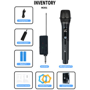 Deuahub M-301/M-302/G038-1/G038-2 Wireless Microphone Karaoke Rechargeable Microphone Speaker Home Ktv