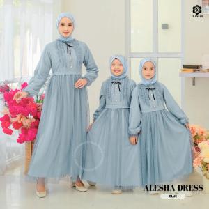Ivaniar | Alesha Dress | Dress Ultah Dress Pesta Ibu dan Anak Perempuan 1-12 tahun