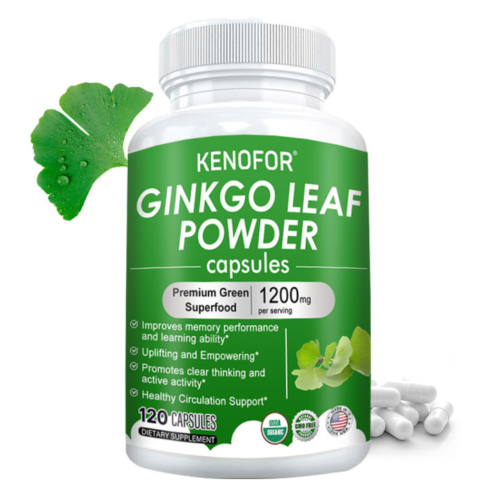Thực phẩm bổ sung Ginkgo Biloba của KENOFOR giúp tăng cường trí nhớ ...