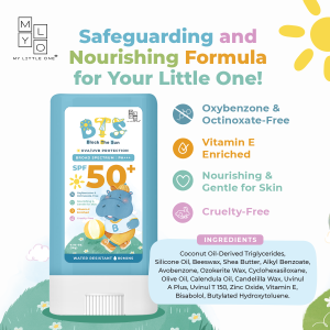 MyLO OTP SPF50+ Sunscreen Stick Sunblock Lotion/Spray - UVA UVB 80min Water Resistant No Silicone Paraben Free