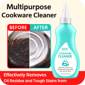Wash the Bottom of the Pot and Remove the Black Dirt Stainless Steel Cleaner Kitchen Pot Oil Stains Strong Decontamination Gel Cleaning Black Remover Rust Removal啫喱锅底除黑剂