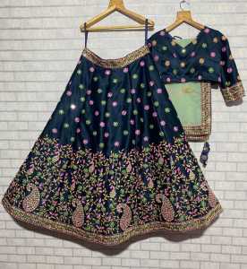 [PRE-ORDER] SEMISTITCHED LEHENGA CHOLI {ETA:2025-12-31}