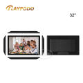 Interactive signage 32 Inch Touch Screen Monitor – Versatile Large Size Tablet Display android wall panel. 