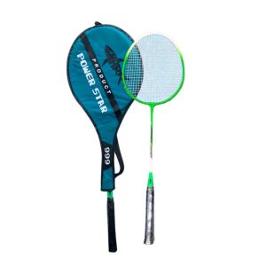 Racket Badminton Training Student Beginner POWER STAR SHARK Badminton Racket Anak Remaja Alloy Raket Badminton Pelajar 羽毛球拍