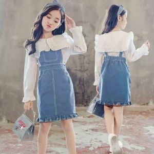 trendy style - setelan overall skirt missy kid