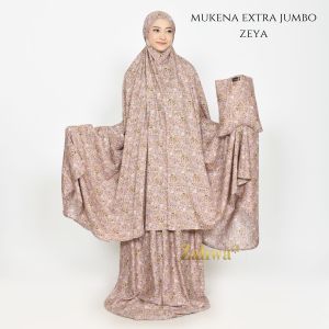 Mukena Bali dewasa Zaida & Zeya Extra Jumbo By Zahwa Bahan Rayon Janger Premium
