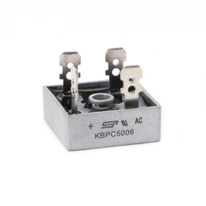 Kbpc5006 cầu chỉnh lưu điện 50A 600V kim loại cho trường hợp cầu đi ốt kiểm soát tội lỗi