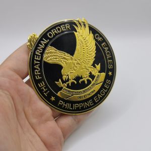 3 Inches Bendable Eagles Fraternal Emblem Car Stickers and Decals 3M Waterproof Motorcycle Auto TFOE-PE KUYA Eagle Praternal Club Badge CAR07B-01LA409