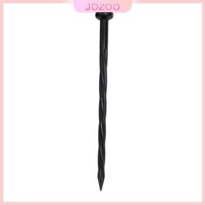 Jozoo 10pcs Black Plastic Grass-Proof Cloth Nails for Gardening and Horticulture Orcharding Ground Nails