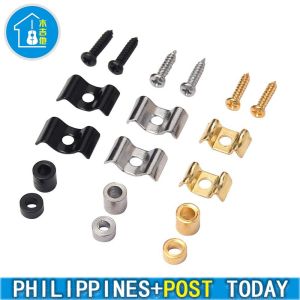 1 Pair Of String Trees/Retainers Electric Guitar With Screw String Guides For Fender ST SQ Series