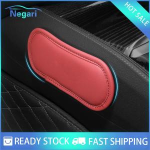 NG Motor✨ COD ✨ Car Leather Car Leg Cushion Elastic Memory Foam Knee Pad Car Pillow Cushion Armrest Pad Universal Thigh Support Accessories