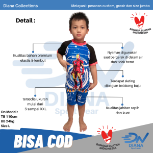 baju renang anak karakter | baju renang anak karakter laki-laki | terusan renang anak | pakaian renang anak laki-laki | baju renang sleting belakang baju renang anak model sleting